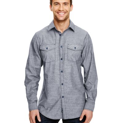 Men's Chambray Woven Shirt Thumbnail
