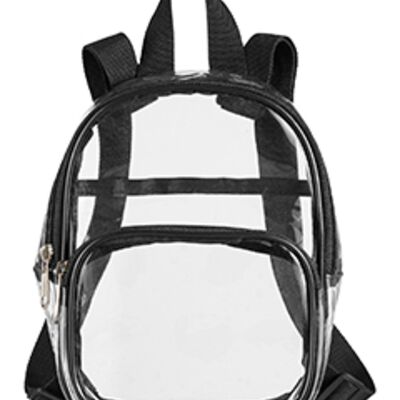 Unisex Clear PVC Mini Backpack Thumbnail