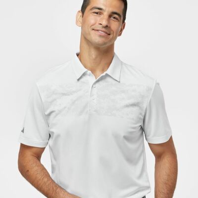 Men&#39;s Camo Chest Print Polo Thumbnail