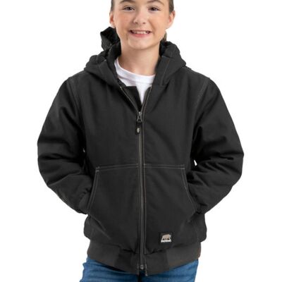 Youth Highland Softstone Duck Hooded Jacket Thumbnail