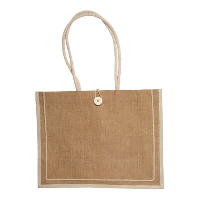 Milan Jute Tote Bag Thumbnail