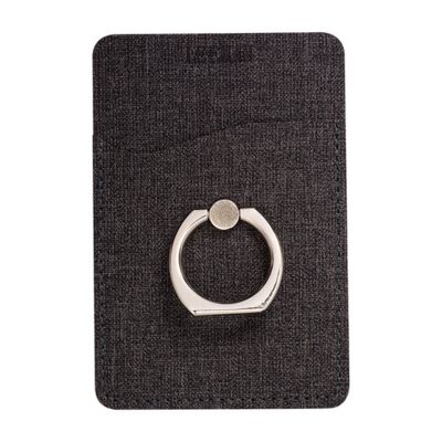 RFID Phone Pocket With Metal Ring Phone Stand Thumbnail