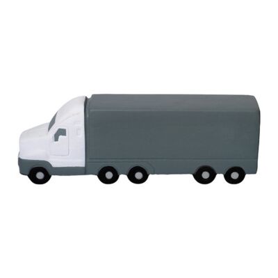 Semi-Trailer Truck Shape Stress Ball Thumbnail