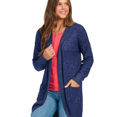 Ladies' Cuddle Fabric Cardigan Thumbnail