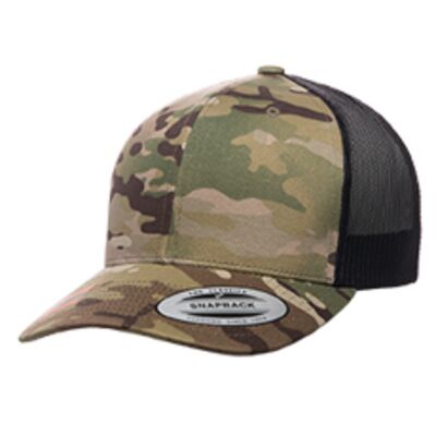 Retro Trucker Multicam® Snapback Cap Thumbnail