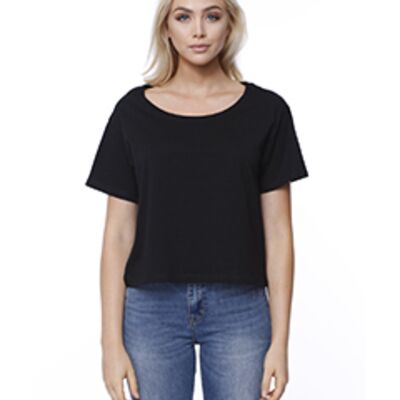 Ladies' Boxy Cotton T-Shirt Thumbnail