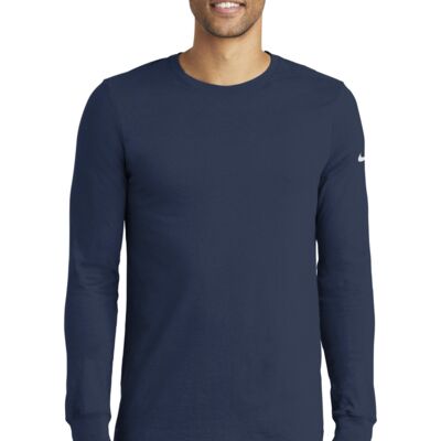 Dri FIT Cotton/Poly Long Sleeve Tee Thumbnail