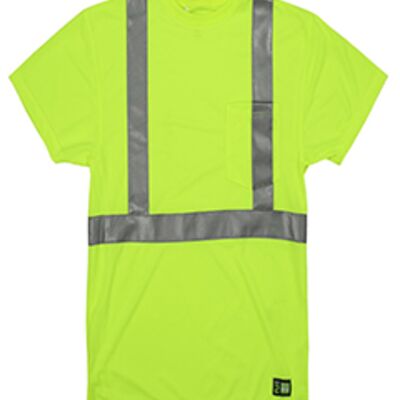 Men's Hi-Vis Class 2 Performance Pocket T-Shirt Thumbnail