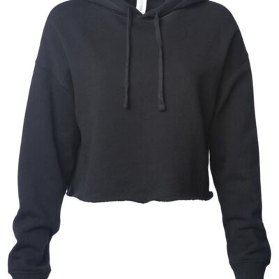 Women’s Lightweight Cropped Hooded Sweatshirt Thumbnail