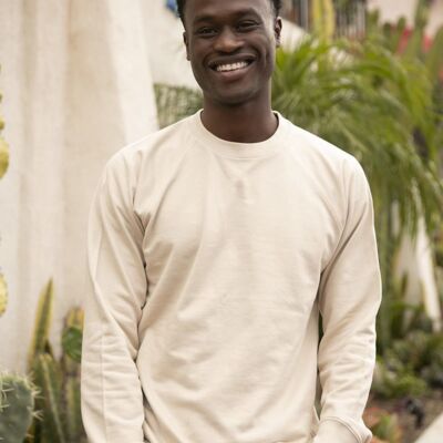 Icon Unisex Lightweight Loopback Terry Crewneck Sweatshirt Thumbnail