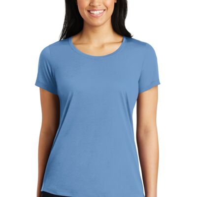 Ladies PosiCharge ® Competitor Cotton Touch Scoop Neck Tee Thumbnail