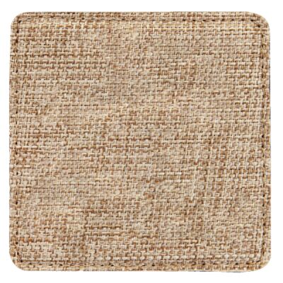 Burlap Coasters 4 x 4  Thumbnail