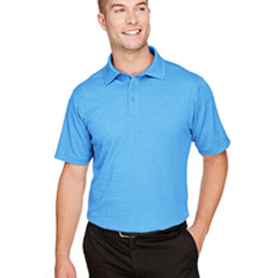 CrownLux Performance™ Men's Address Melange Polo Thumbnail
