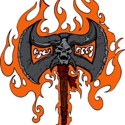 flaming axe 03 Thumbnail