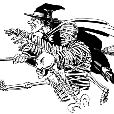 witch4 mummy skeleton Thumbnail