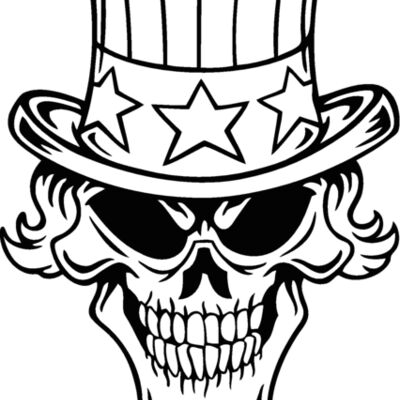 patriotic skull 02 Thumbnail