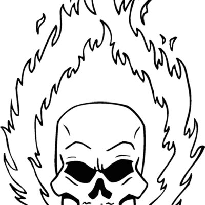 flaming skull 04 Thumbnail