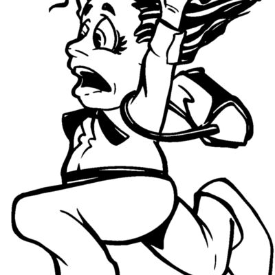 girl running away Thumbnail