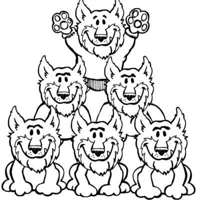 wolf pyramid Thumbnail