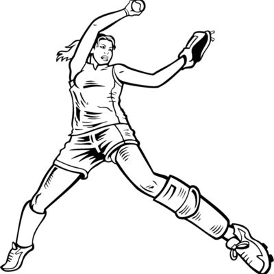 softbllplyr12v4bw Thumbnail