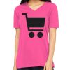 Missy's Relaxed Jersey Short-Sleeve V-Neck T-Shirt Thumbnail