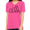 Missy's Relaxed Jersey Short-Sleeve V-Neck T-Shirt Thumbnail