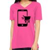 Missy's Relaxed Jersey Short-Sleeve V-Neck T-Shirt Thumbnail