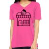 Missy's Relaxed Jersey Short-Sleeve V-Neck T-Shirt Thumbnail