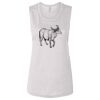 Ladies' Bella Flowy Scoop Muscle Tank Thumbnail