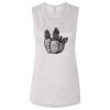 Ladies' Bella Flowy Scoop Muscle Tank Thumbnail