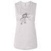 Ladies' Bella Flowy Scoop Muscle Tank Thumbnail