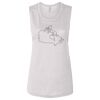 Ladies' Bella Flowy Scoop Muscle Tank Thumbnail