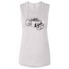 Ladies' Bella Flowy Scoop Muscle Tank Thumbnail
