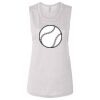 Ladies' Bella Flowy Scoop Muscle Tank Thumbnail