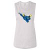 Ladies' Bella Flowy Scoop Muscle Tank Thumbnail