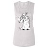 Ladies' Bella Flowy Scoop Muscle Tank Thumbnail