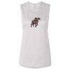Ladies' Bella Flowy Scoop Muscle Tank Thumbnail