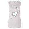 Ladies' Bella Flowy Scoop Muscle Tank Thumbnail
