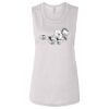 Ladies' Bella Flowy Scoop Muscle Tank Thumbnail