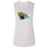 Ladies' Bella Flowy Scoop Muscle Tank Thumbnail