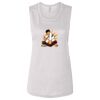 Ladies' Bella Flowy Scoop Muscle Tank Thumbnail