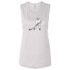 Ladies' Bella Flowy Scoop Muscle Tank Thumbnail