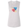 Ladies' Bella Flowy Scoop Muscle Tank Thumbnail