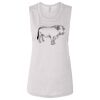 Ladies' Bella Flowy Scoop Muscle Tank Thumbnail