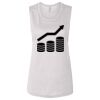 Ladies' Bella Flowy Scoop Muscle Tank Thumbnail