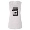 Ladies' Bella Flowy Scoop Muscle Tank Thumbnail