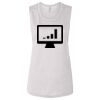 Ladies' Bella Flowy Scoop Muscle Tank Thumbnail