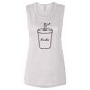 Ladies' Bella Flowy Scoop Muscle Tank Thumbnail